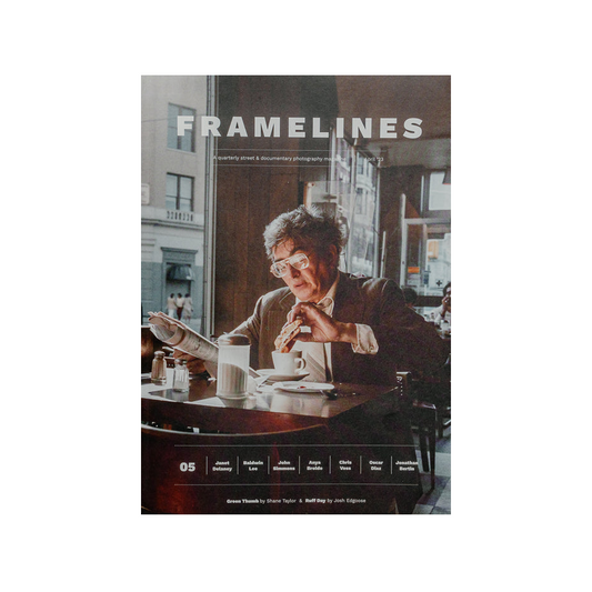 FRAMELINES #5 street photography magazine cover