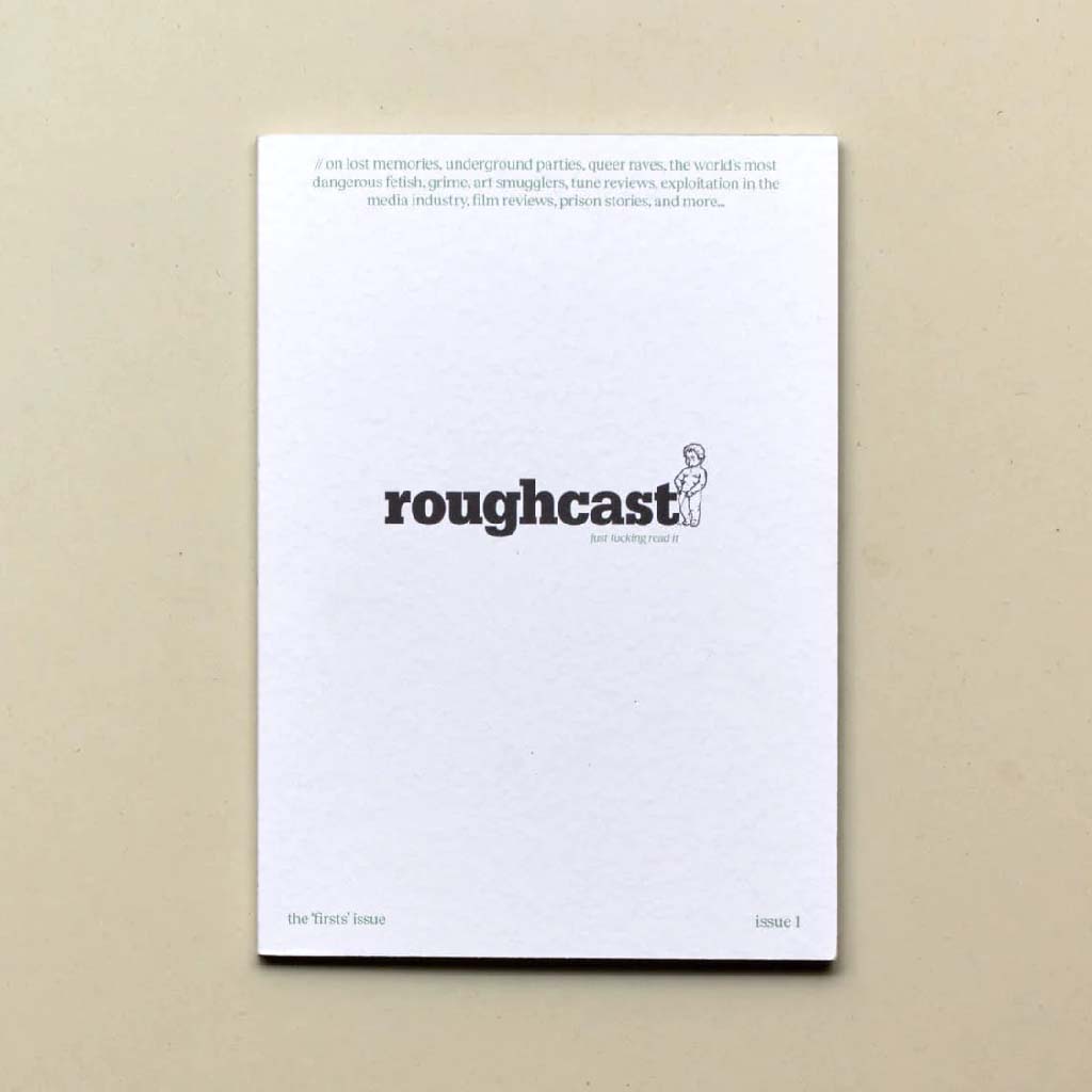 Roughcast magazine #1 cover