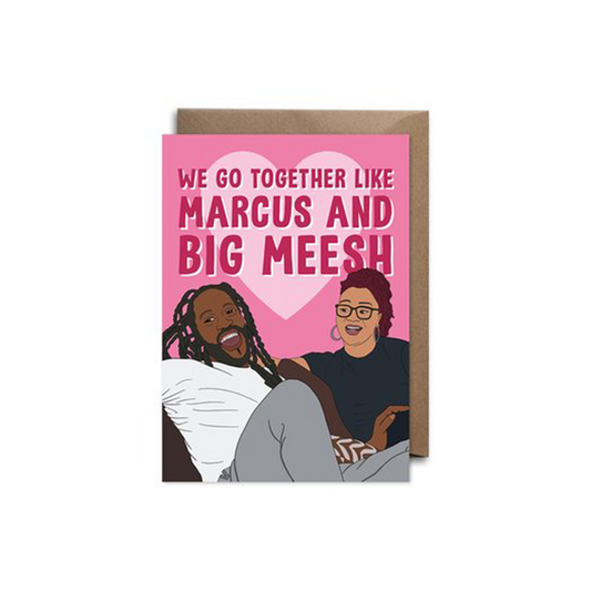 Gogglebox Love Card - Marcus and Mica