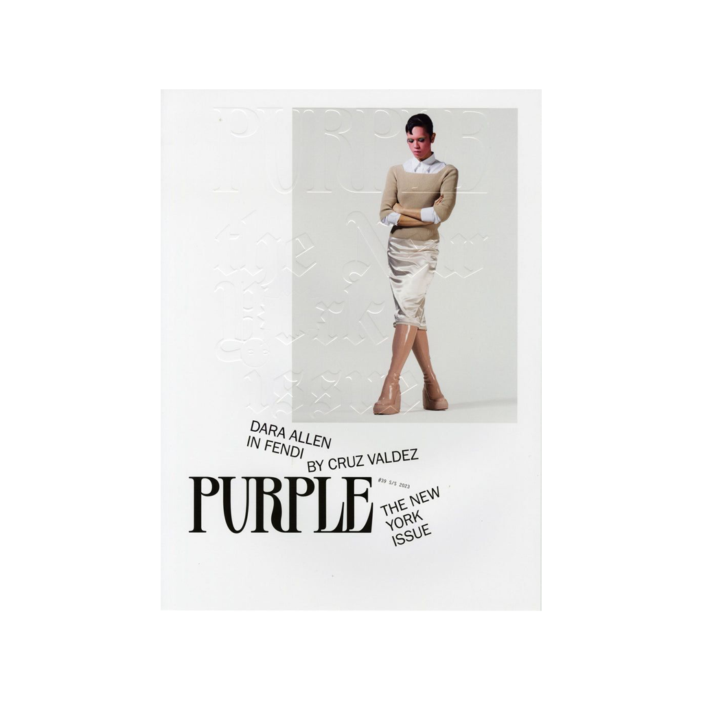Purple #39 Dara Allen in Fendi Cover