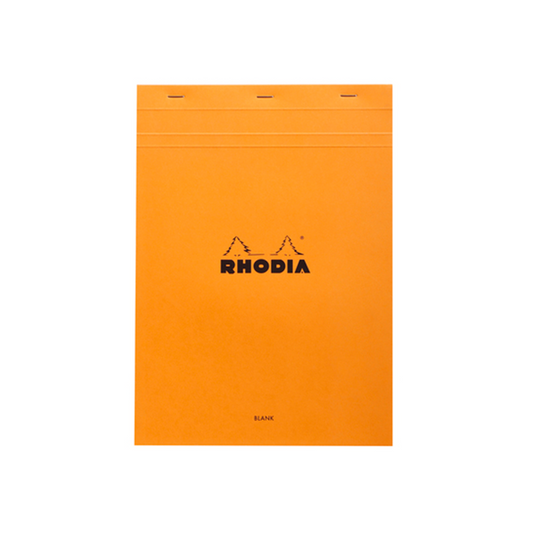 Rhodia No. 18 Head Stapled Pad (A4, Blank)